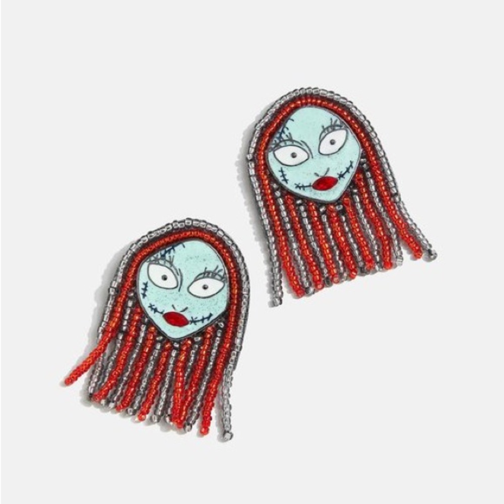 Disney Baublebar Nightmare Christmas Sally Earrings Studs Halloween